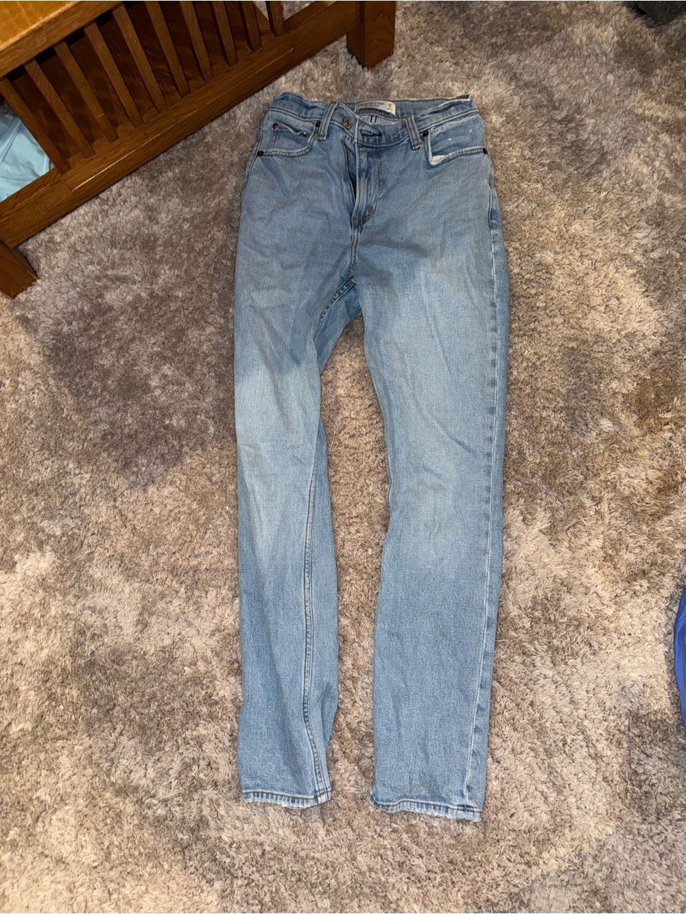 Abercrombie & Fitch Light Blue Women's Jeans
